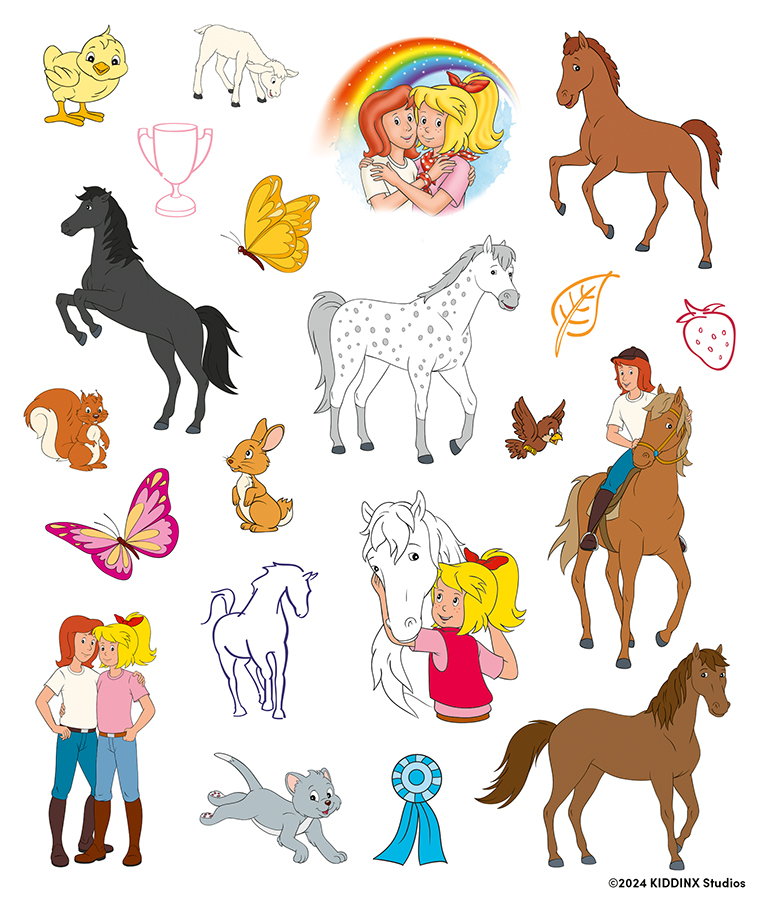 Tattoobuch Bibi & Tina