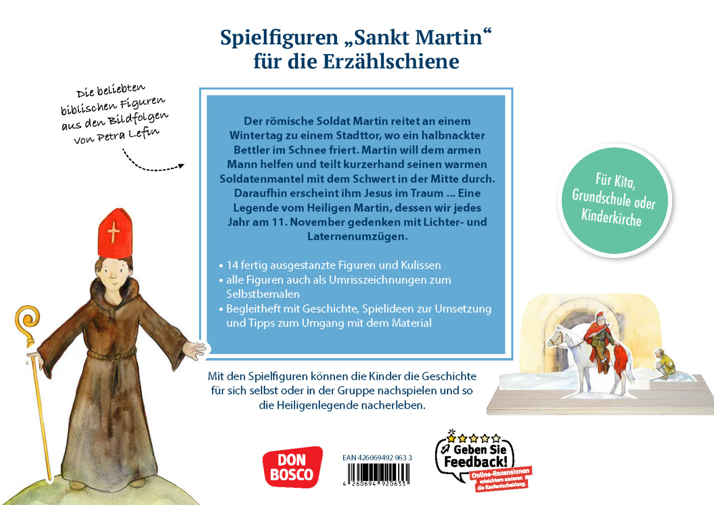 Sankt Martin. Erzählschienen-Figurenset