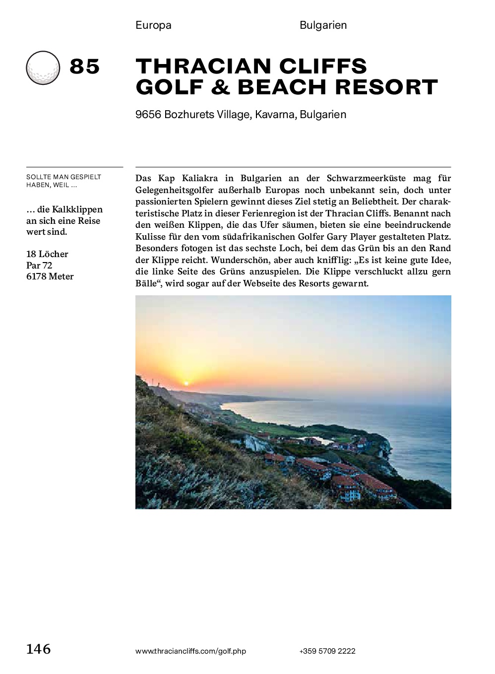 150 Golfplätze, die man gespielt haben muss - Golf Geschenkbuch