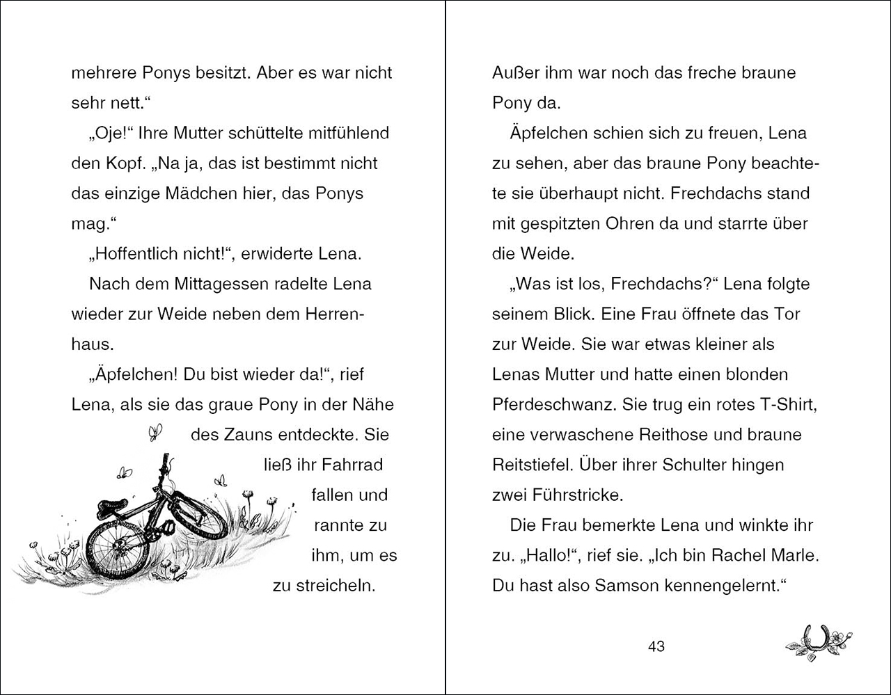 Ponyhof Apfelblüte (Band 1) - Lena und Samson