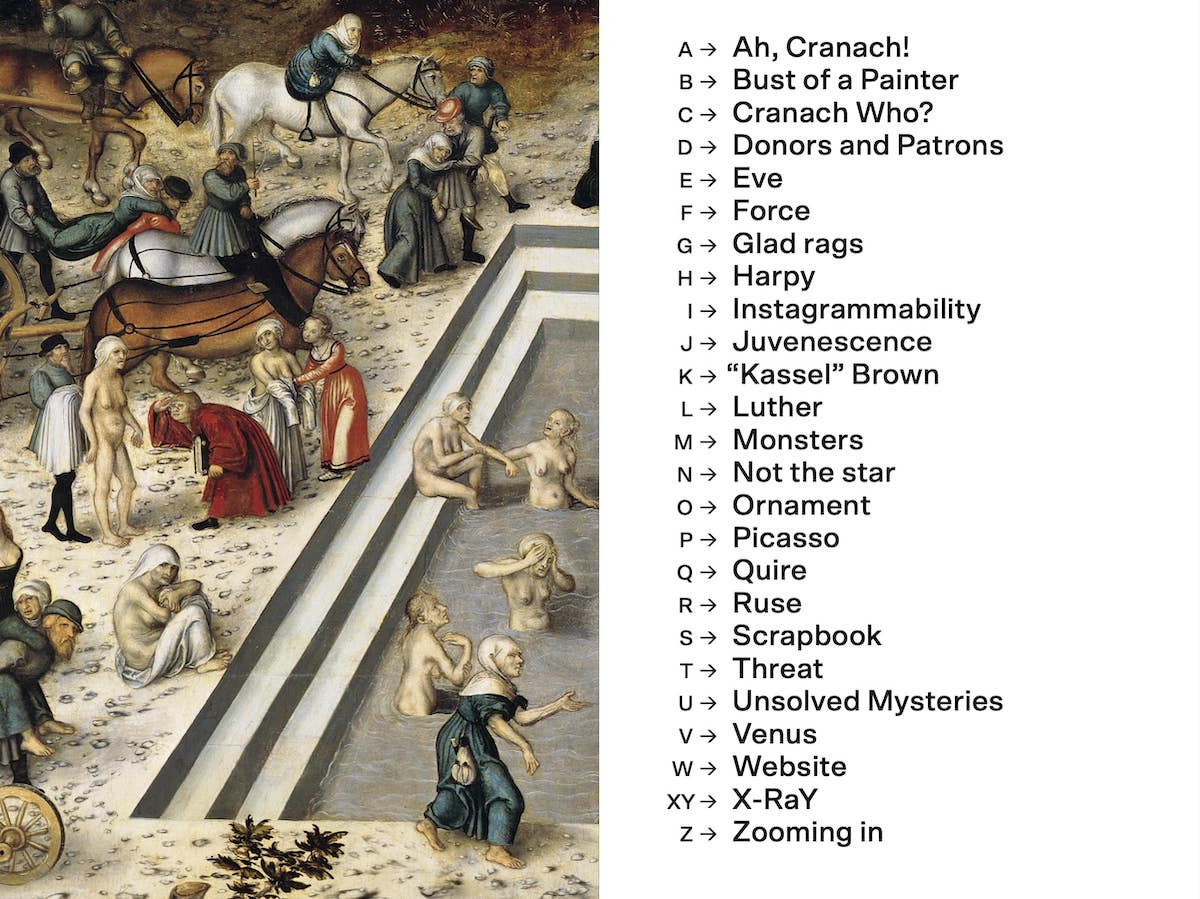 Lucas Cranach: A to Z Lucas Cranach: A to Z