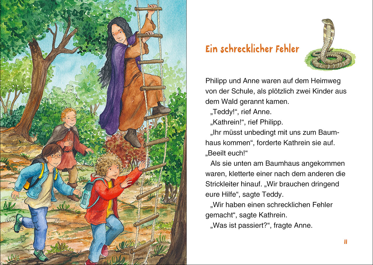 Das magische Baumhaus junior (Band 39) - Der Angriff der Königskobra