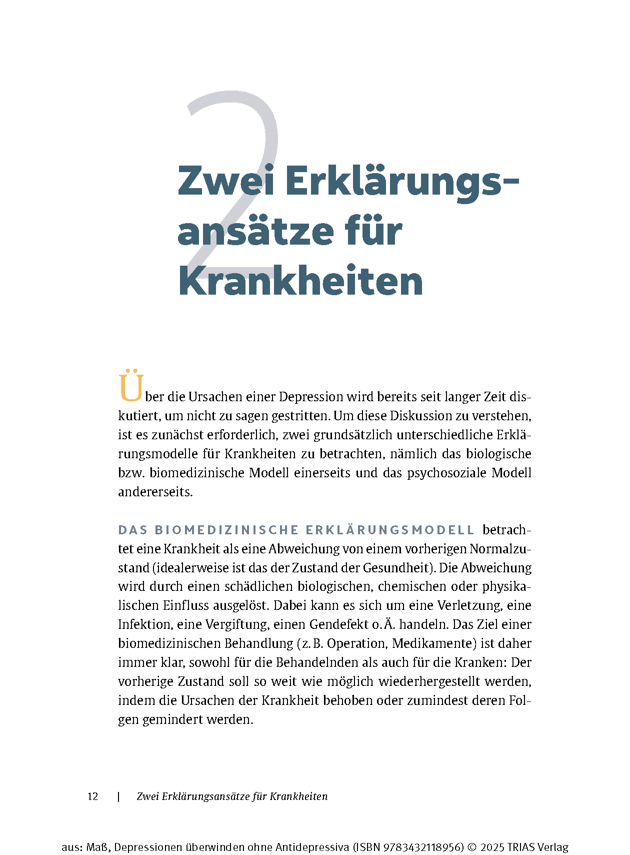 Depressionen überwinden ohne Antidepressiva