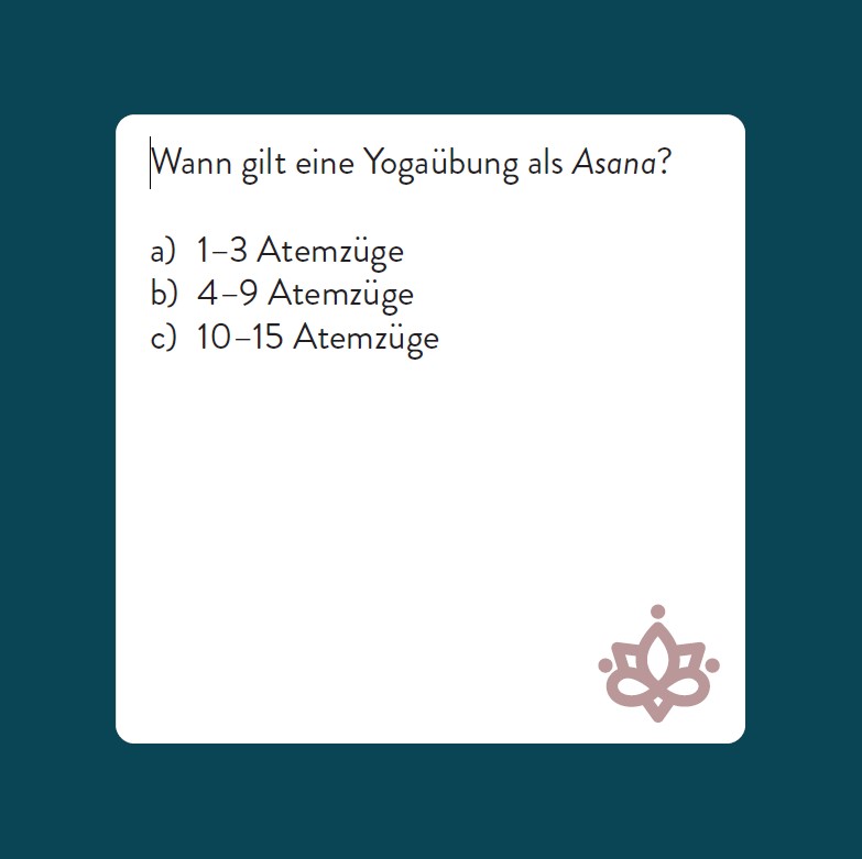 Das Yoga-Quiz