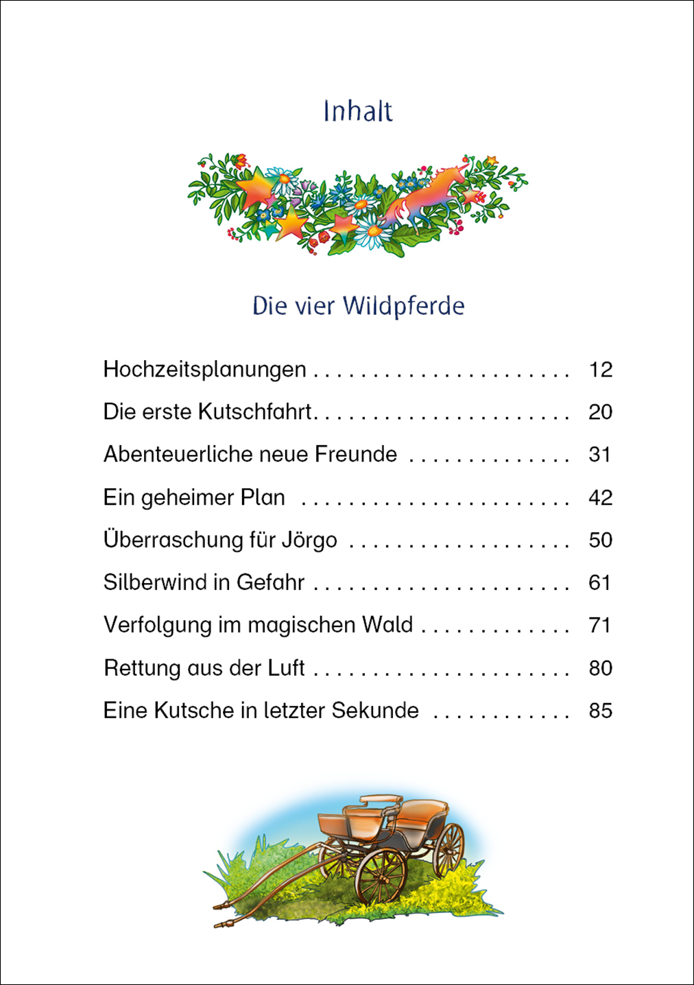 Silberwind, das weiße Einhorn (Band 3-4) - Das Geheimnis der magischen Pferde