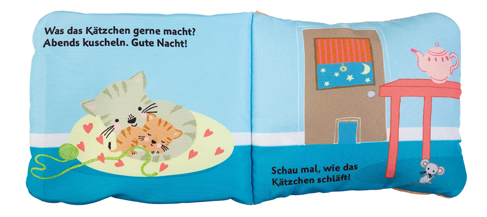 Mein Handpuppen-Buch. Kleine Katze