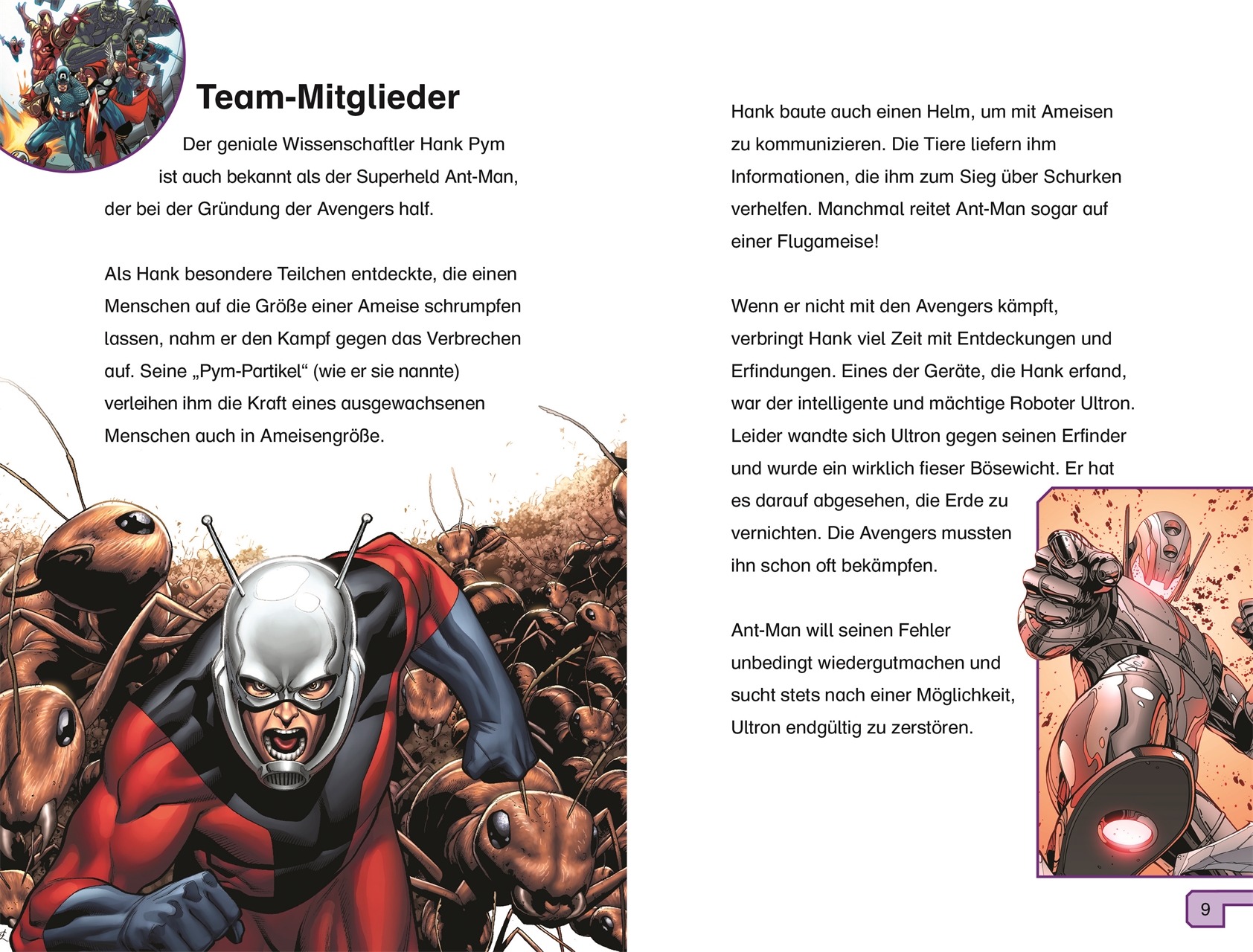 SUPERLESER! MARVEL Avengers Die Geschichte der Superhelden