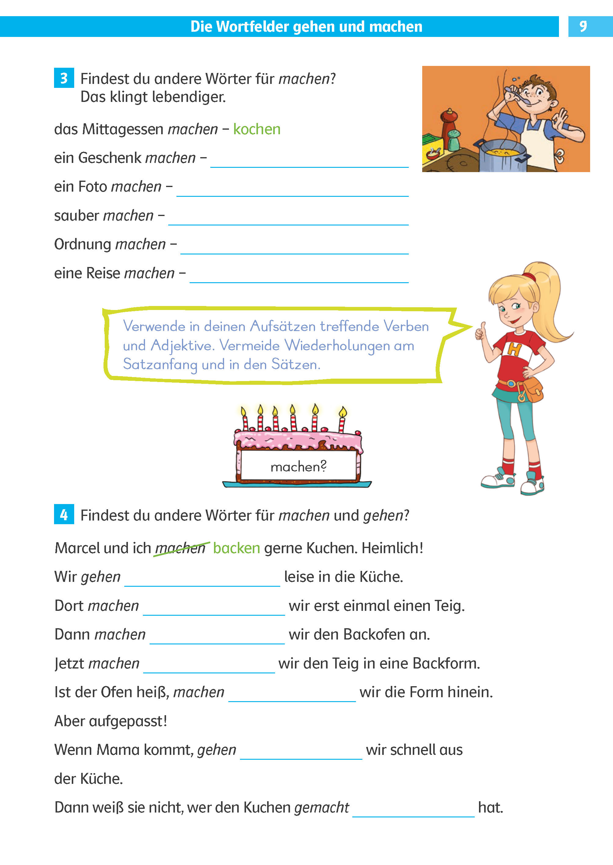 Klett Die Deutsch-Helden: Aufsatz 3. Klasse