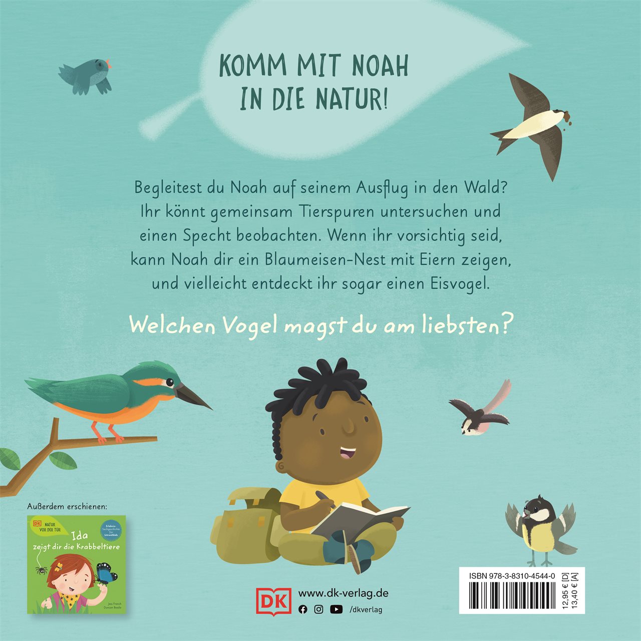 Natur vor der Tür. Noah zeigt dir die Vögel