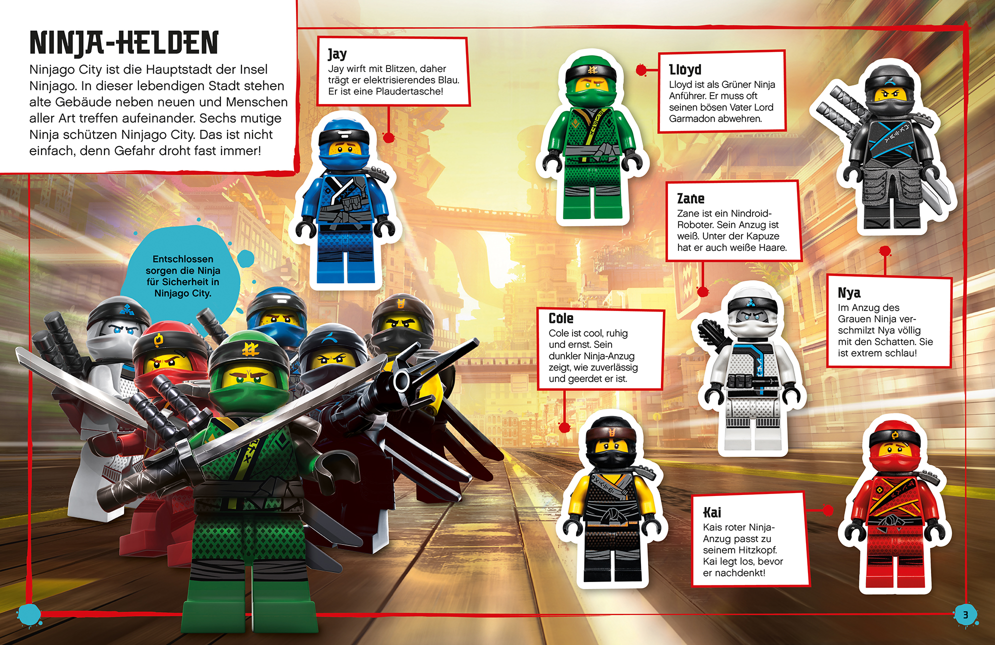 LEGO® NINJAGO® Das große Stickerbuch