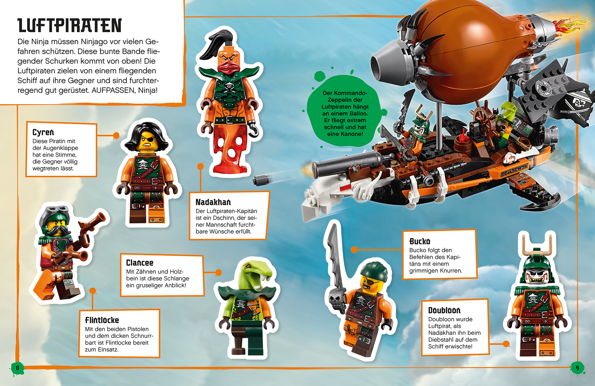 LEGO® NINJAGO® Das große Stickerbuch