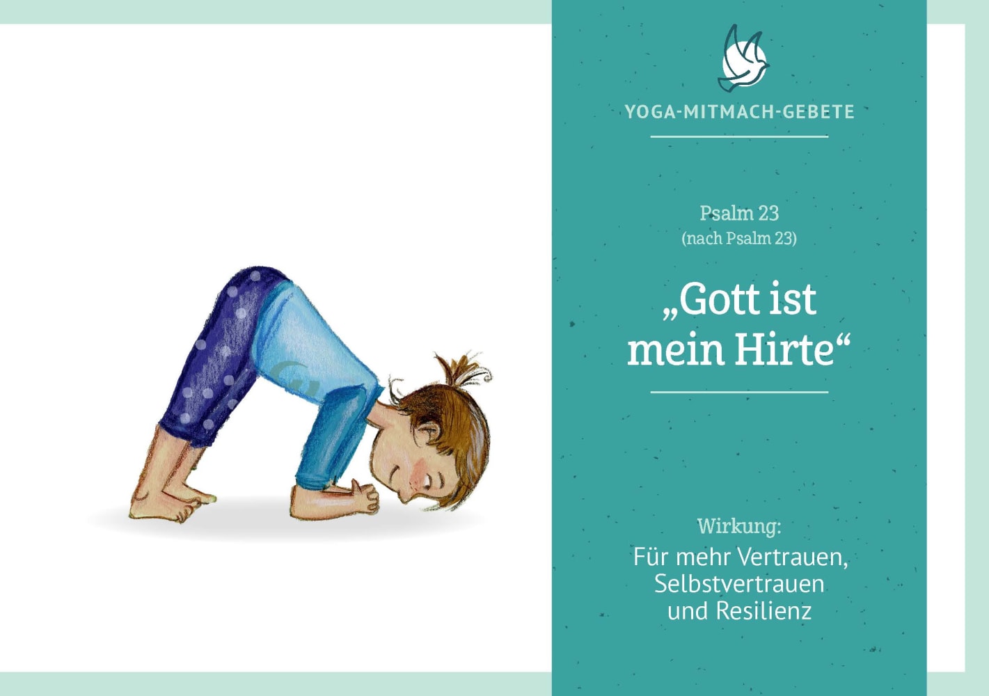 Du bist wie ein Baum. Yoga-Bildkarten für den Kindergottesdienst