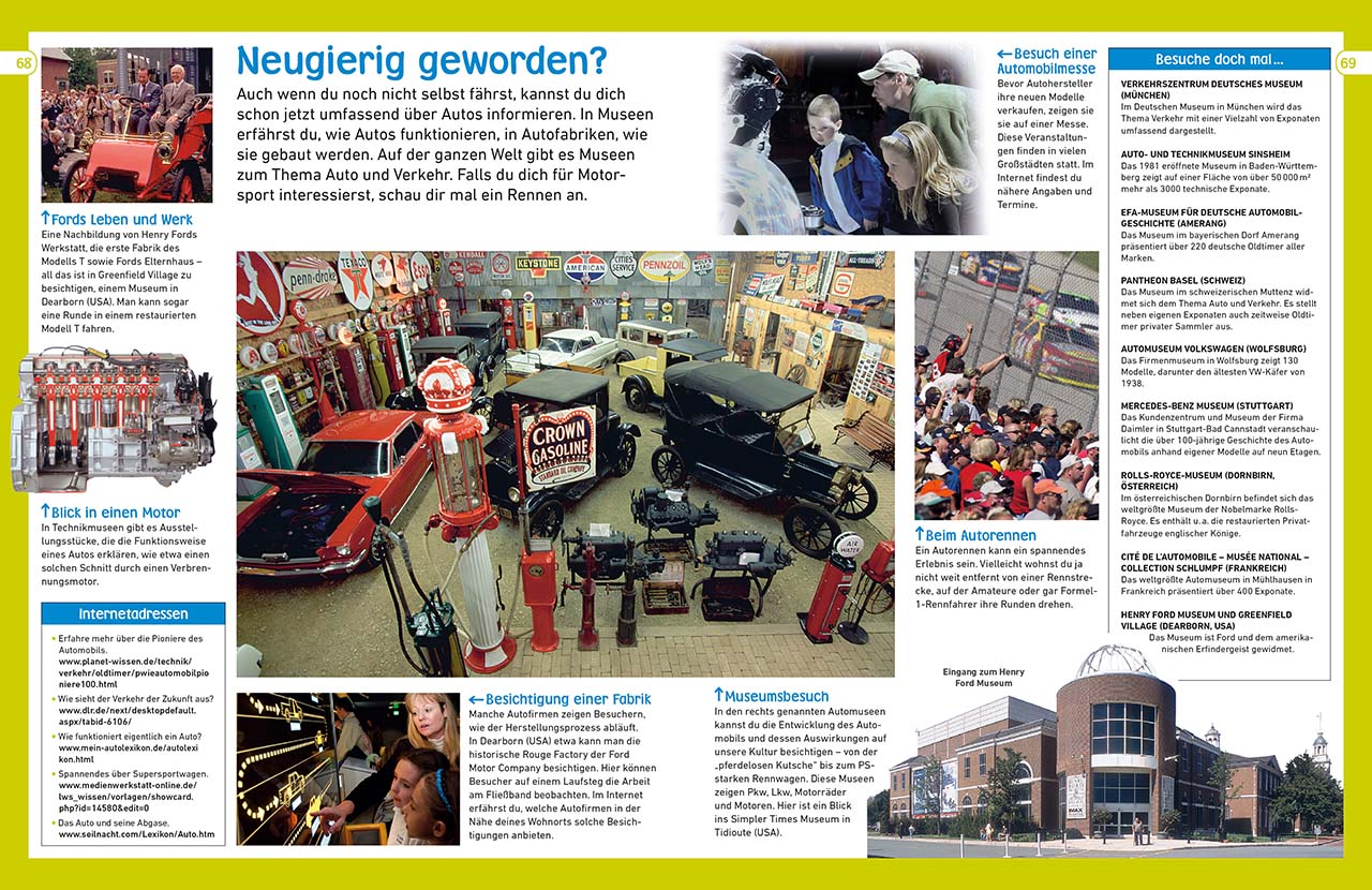 memo Wissen entdecken. Autos