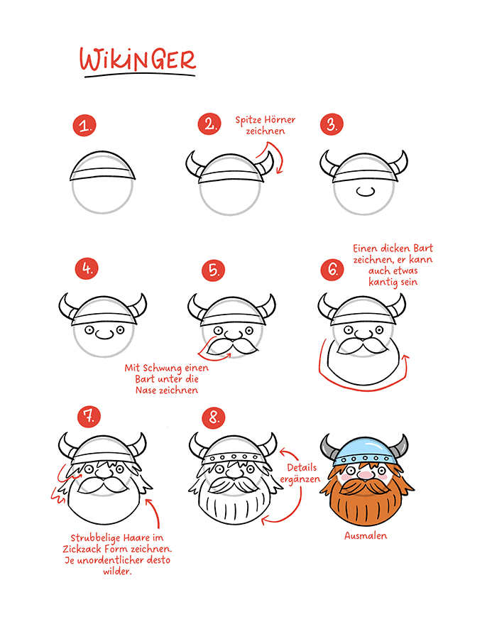 Einfache Dinge aus Kreisen zeichnen