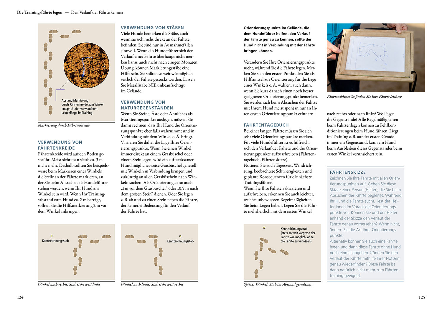 Trainingsbuch Fährtenarbeit