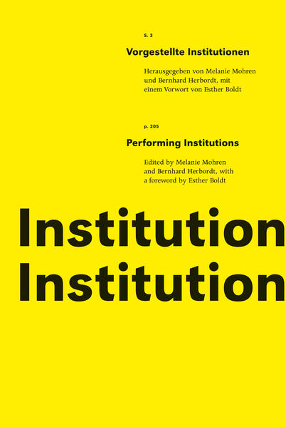 Vorgestellte Institutionen / Performing Institutions
