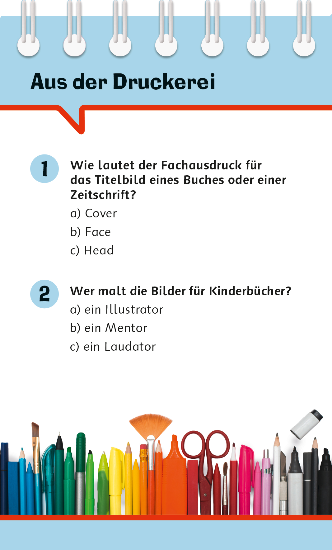Wieso? Weshalb? Warum? ProfiWissen Quiz: Medien Wieso? Weshalb? Warum? ProfiWissen Quiz: Medien