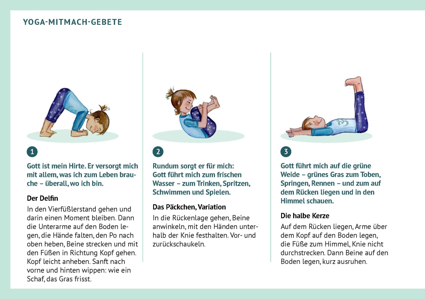 Du bist wie ein Baum. Yoga-Bildkarten für den Kindergottesdienst