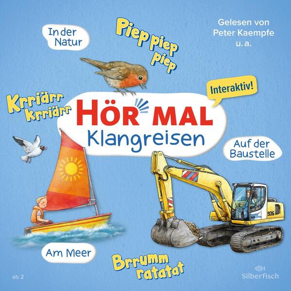 Hör mal (Klangreisen): Am Meer, Auf der Baustelle, In der Natur (Audio-CD)
