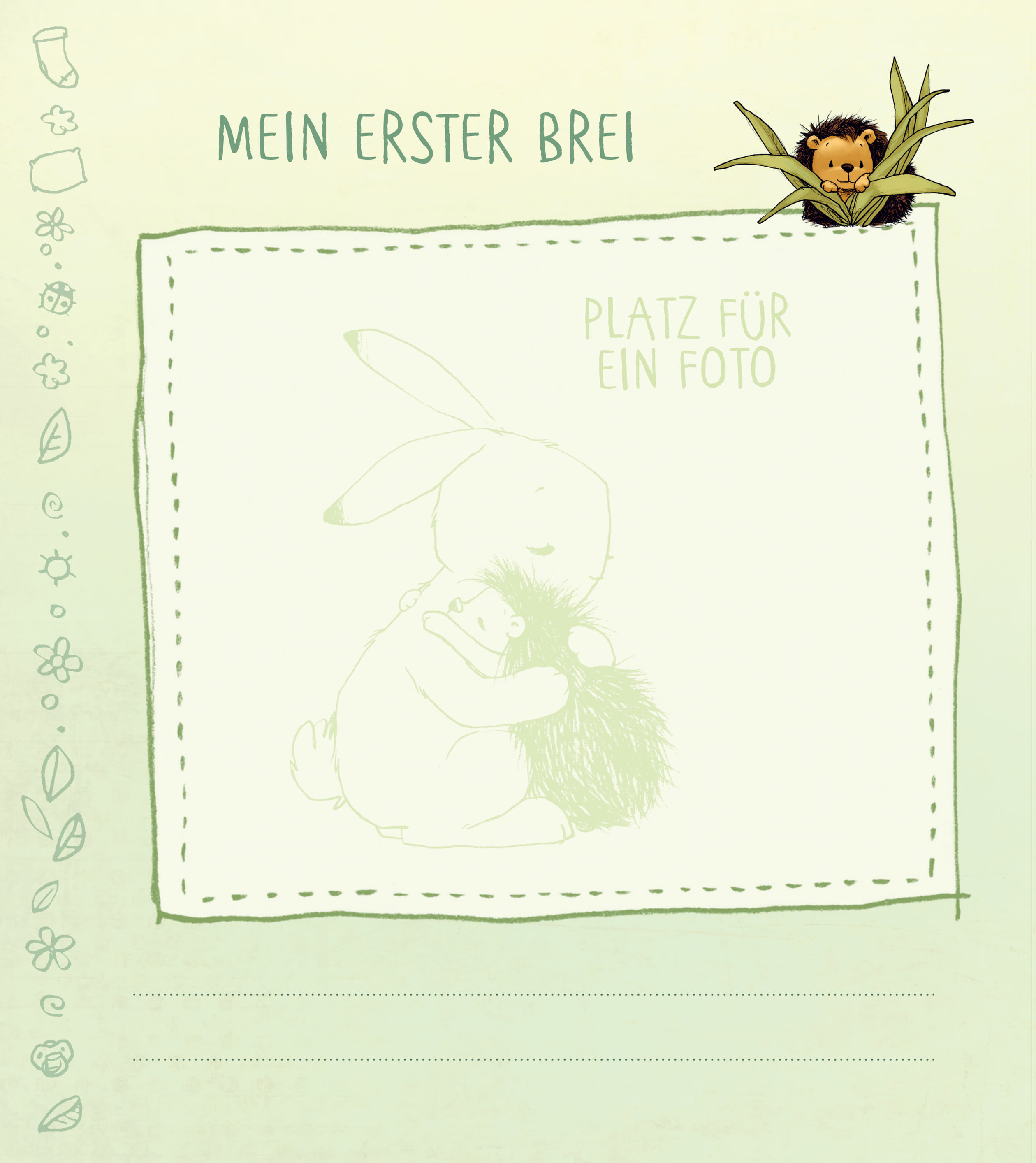Wir zwei - Babyalbum: Mein erstes Jahr