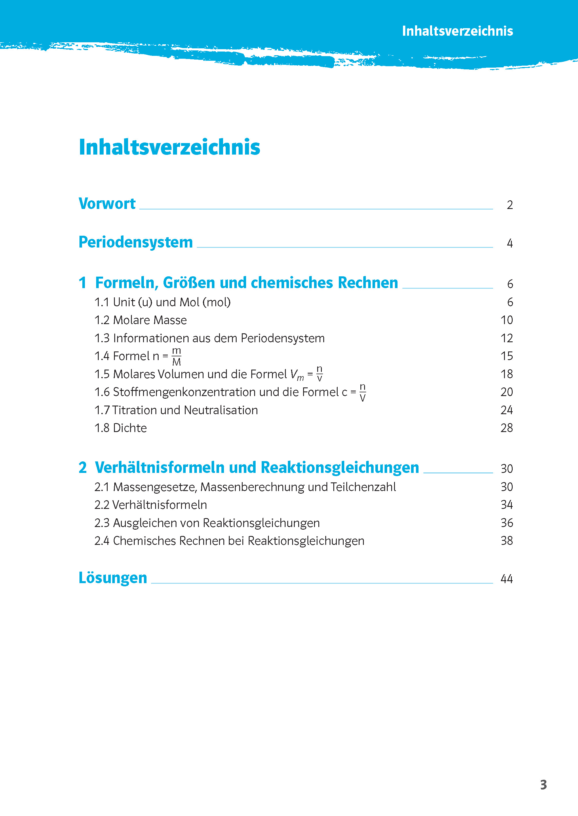 Klett 10-Minuten-Training Chemie Rechnen in Chemie 7.-10. Klasse Klett 10-Minuten-Training Chemie Rechnen in Chemie 7.-10. Klasse