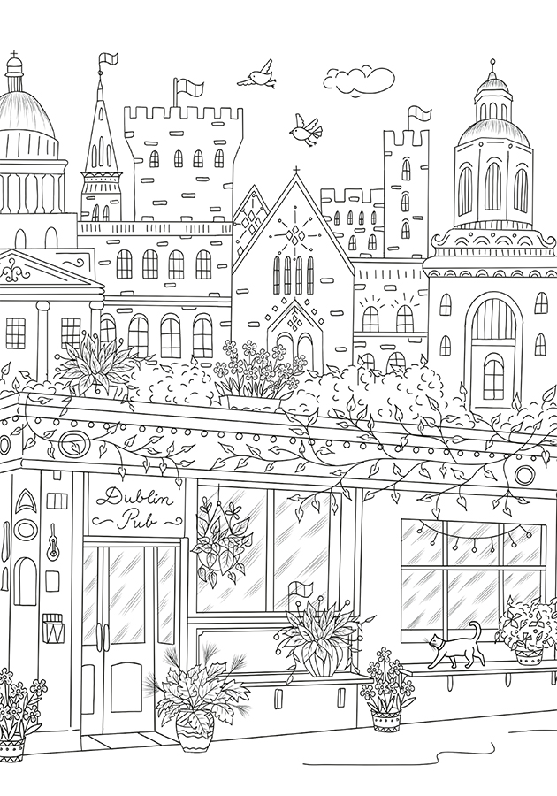 Colorful World Weltreise Designdose mit 12 Buntstiften