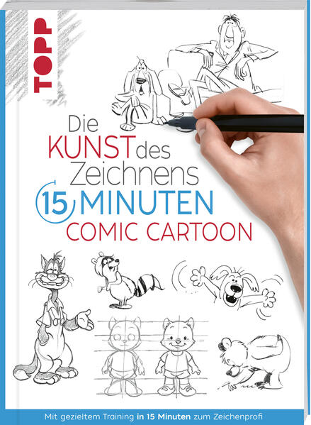 Die Kunst des Zeichnens 15 Minuten - Comic Cartoon