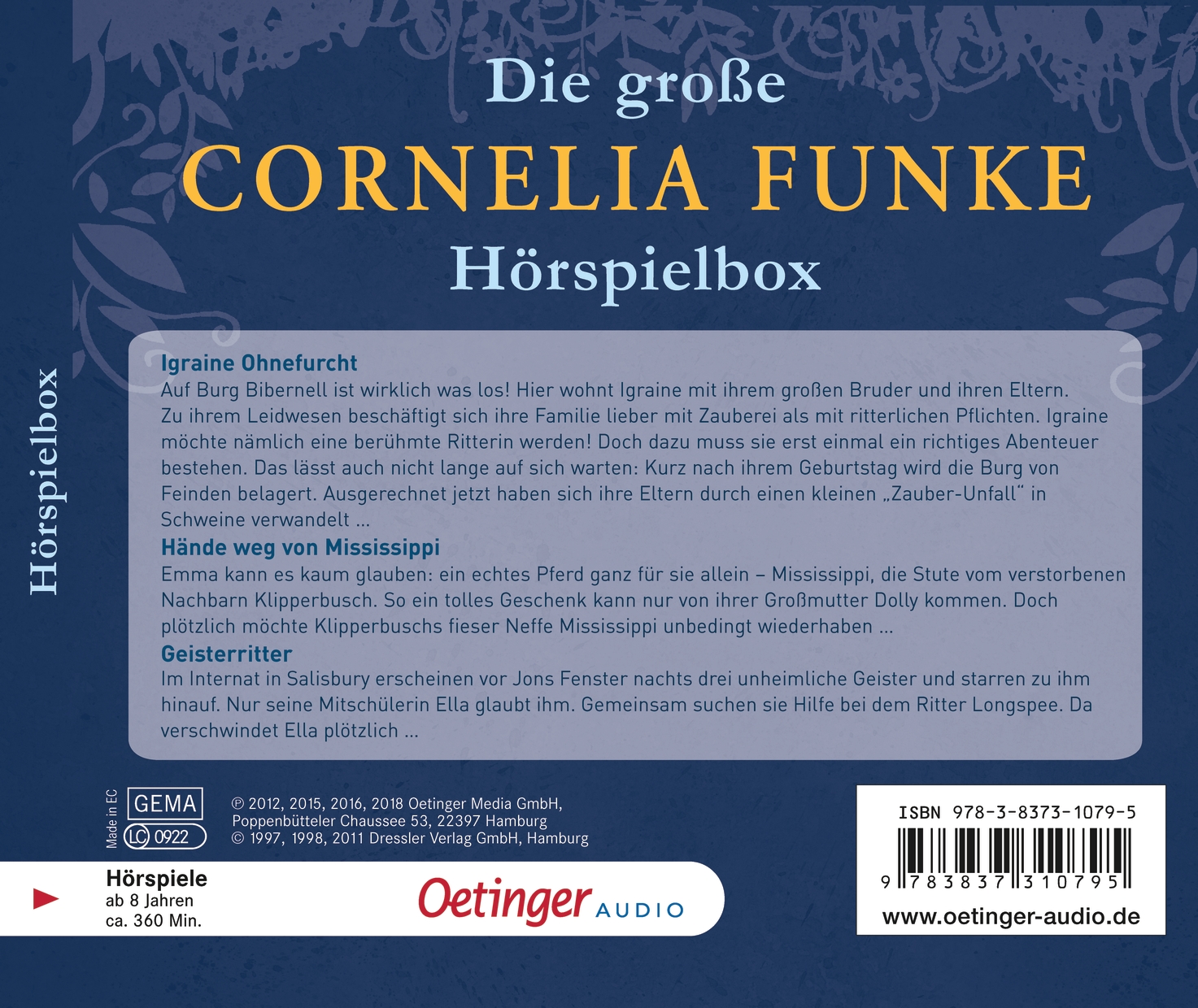 Die große Cornelia Funke-Hörspielbox (Audio-CD)