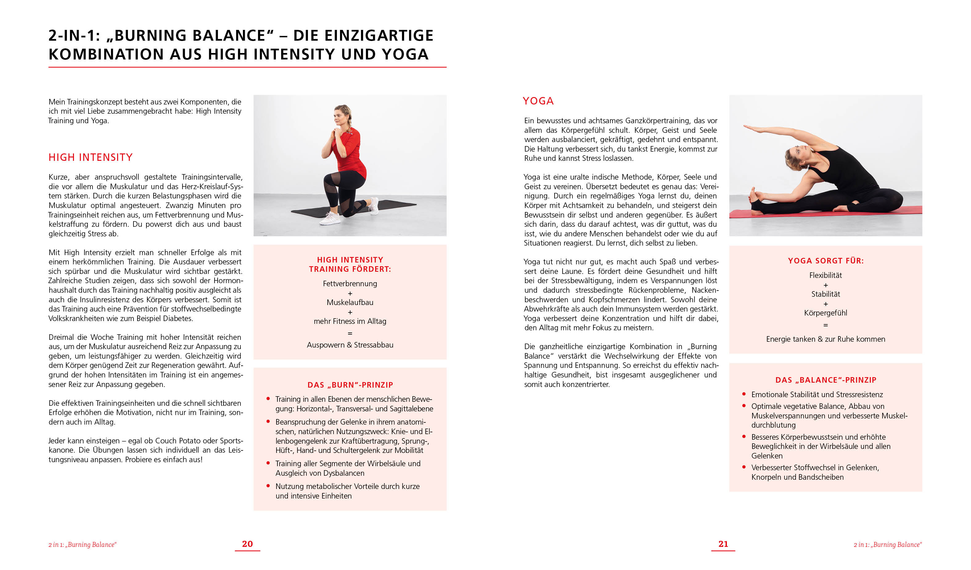 Burning Balance – Das Beste aus High Intensity Training HIT und Yoga