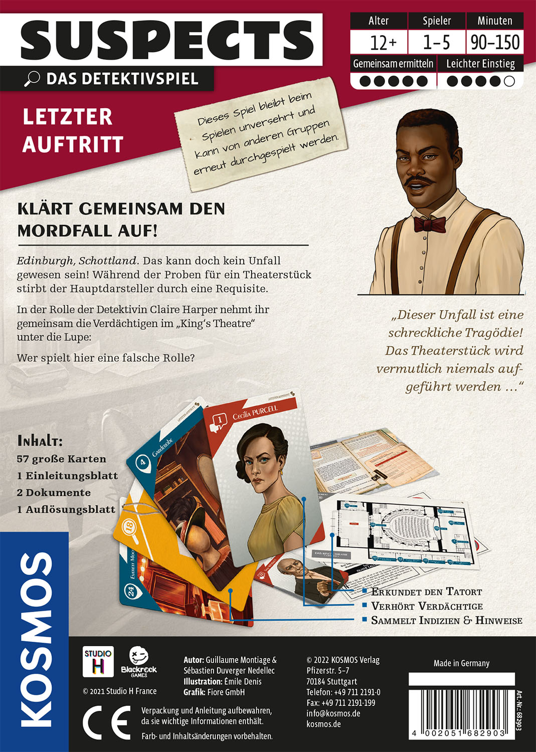 Suspects: Letzter Auftritt