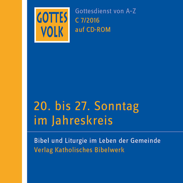 Gottes Volk LJ C7/2016 CD-ROM