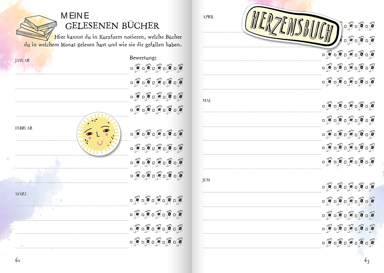 Mein Book Journal. Von der erfolgreichen Buchbloggerin @liberiarium