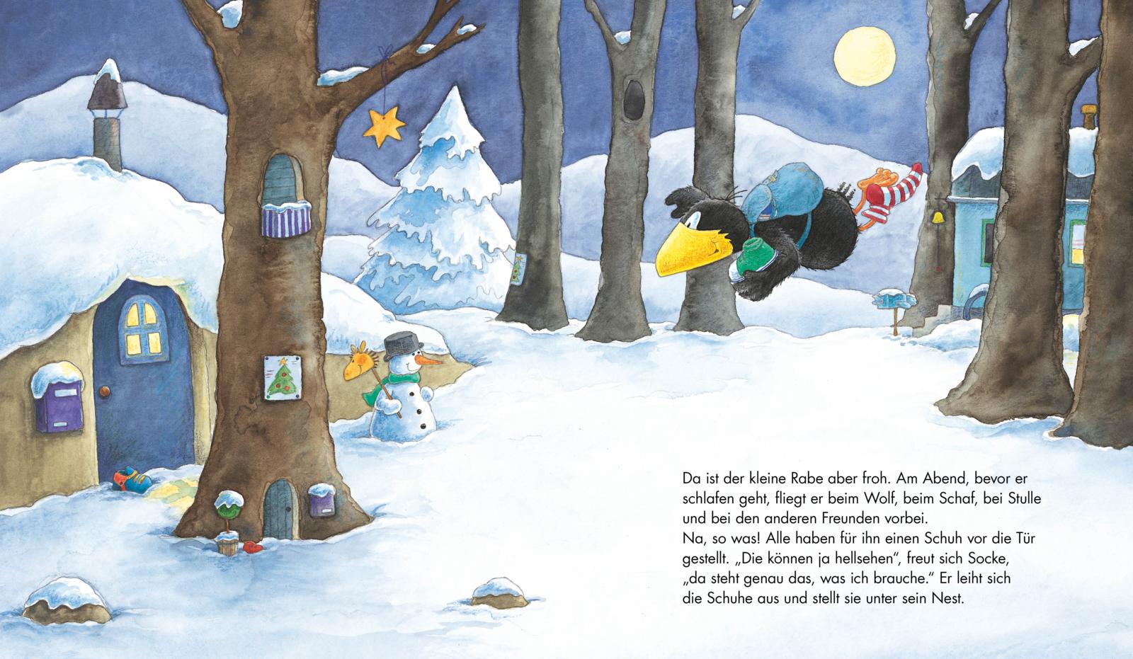 Der kleine Rabe Socke: Das große Weihnachtsbuch vom kleinen Raben Socke