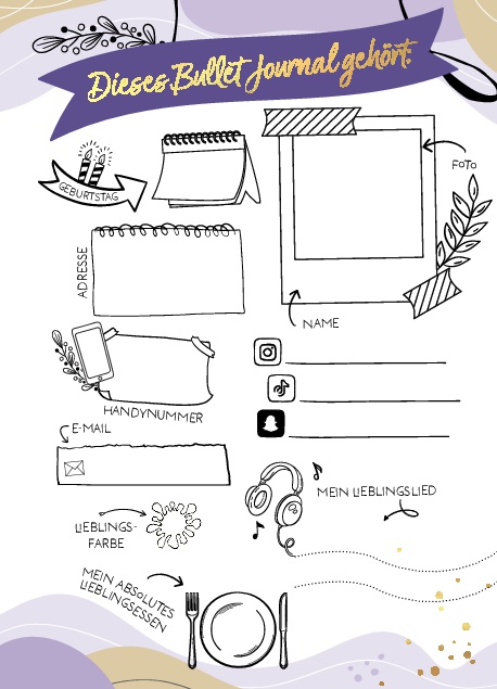 Mein Bullet Journal von Beauty Benzz