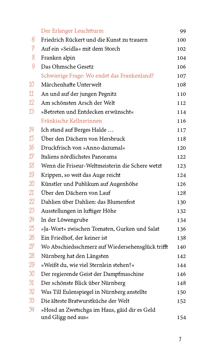 Franken - Wohlfühlorte für Leib und Seele