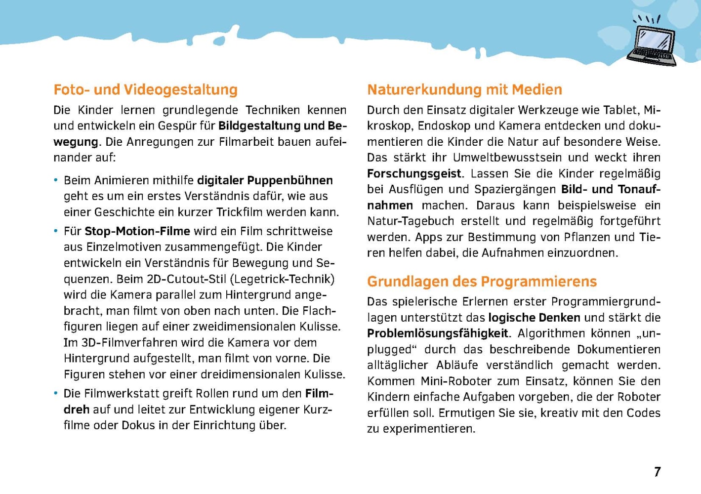 Von App bis Web. Medienkompetenz für Kinder von 3 bis 8