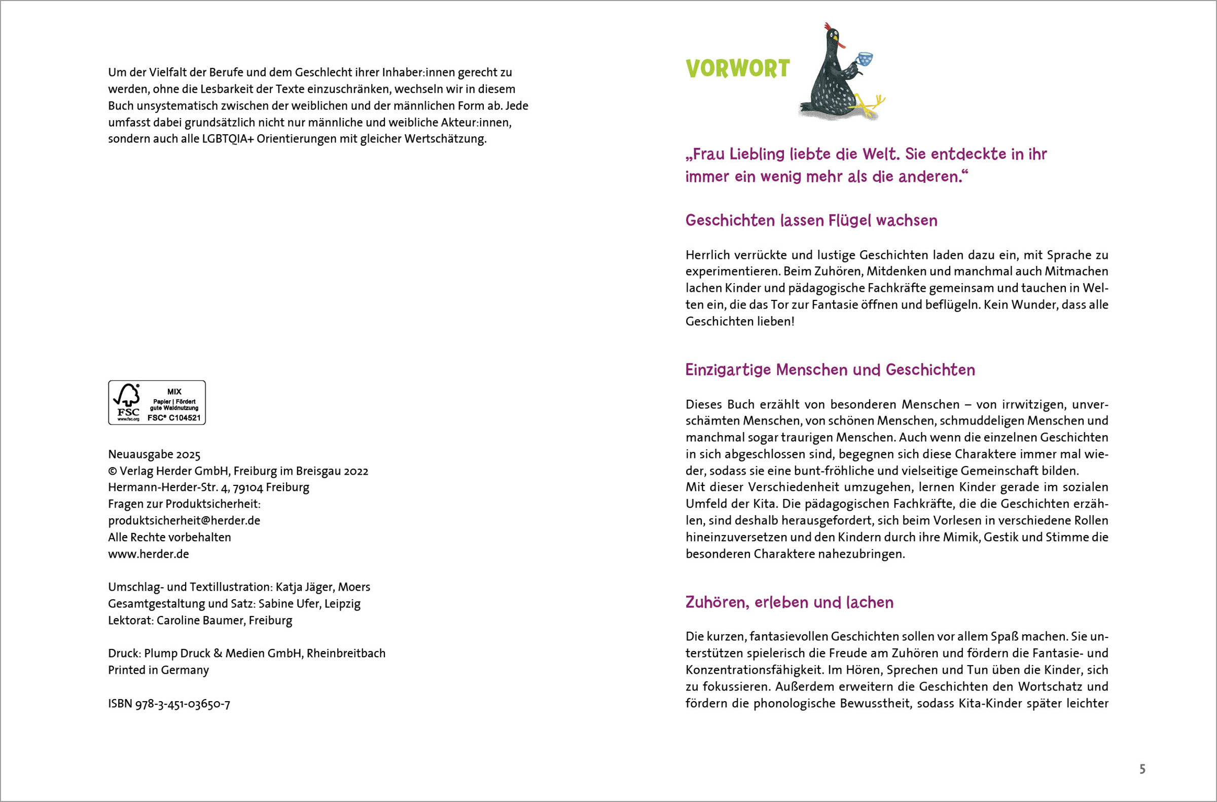 Lustige Vorlesegeschichten für die Kita