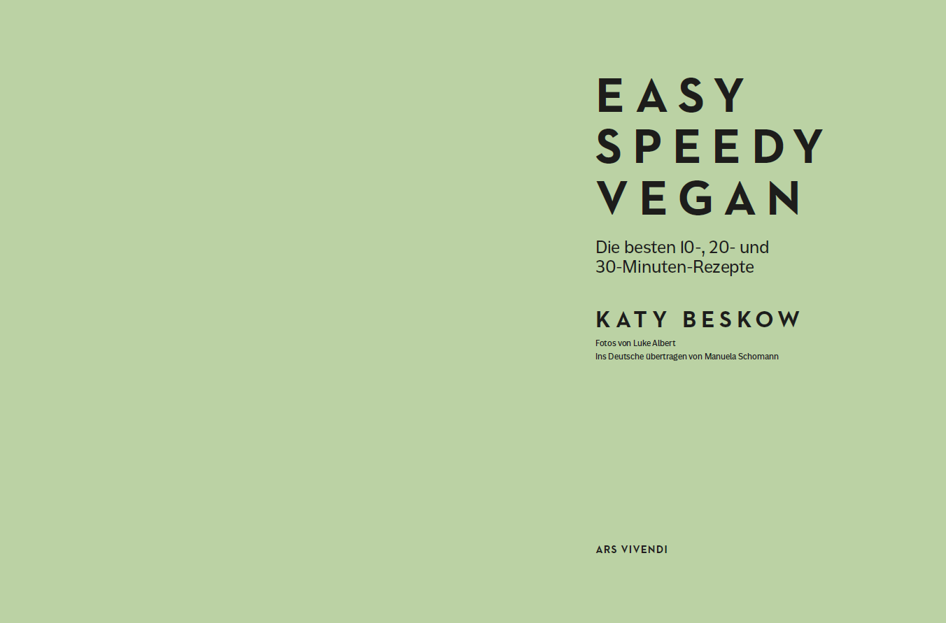 Easy Speedy Vegan