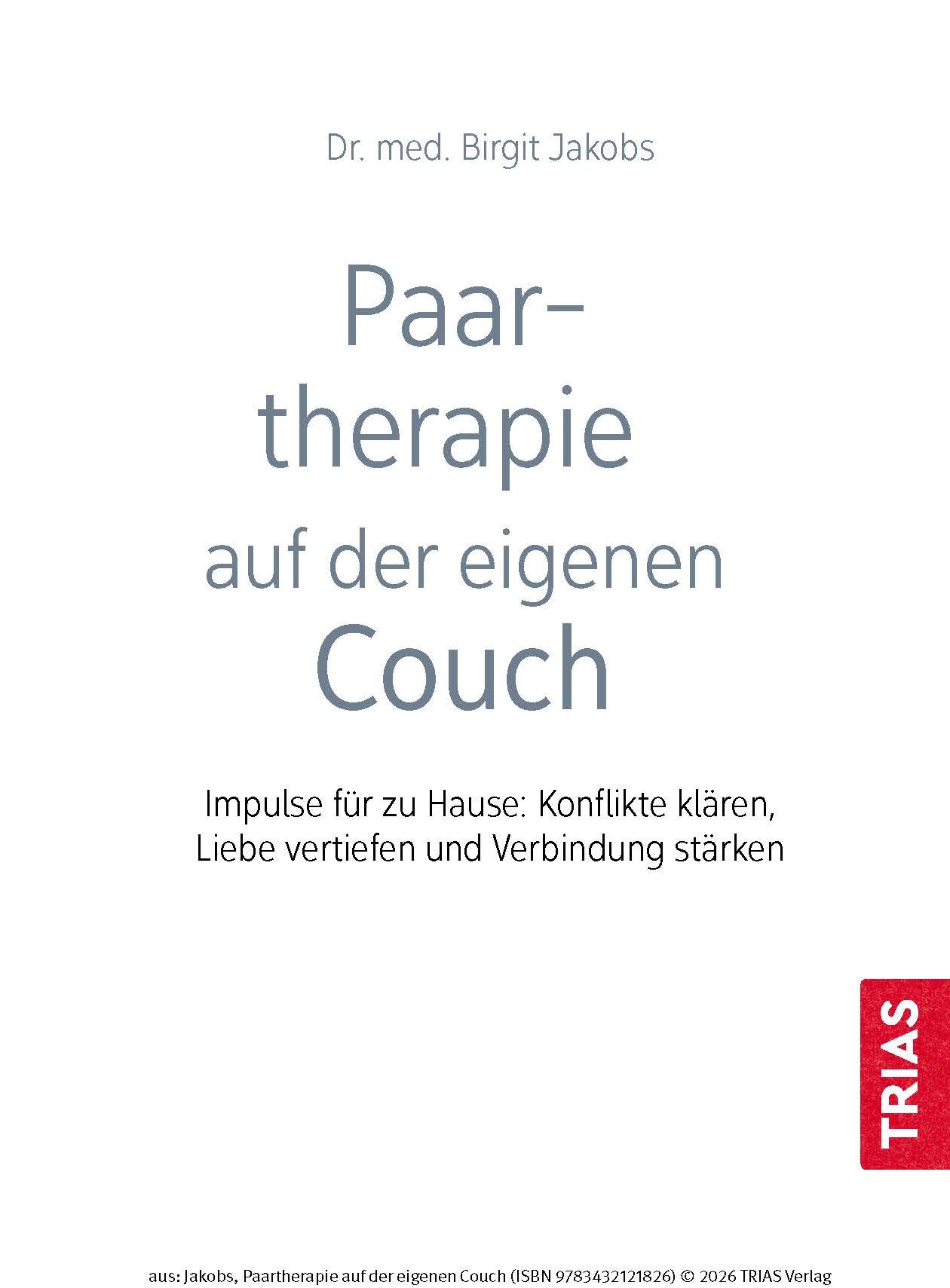 Paartherapie auf der eigenen Couch
