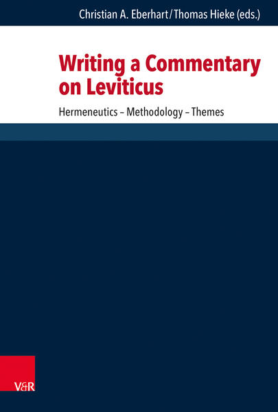 Writing a Commentary on Leviticus