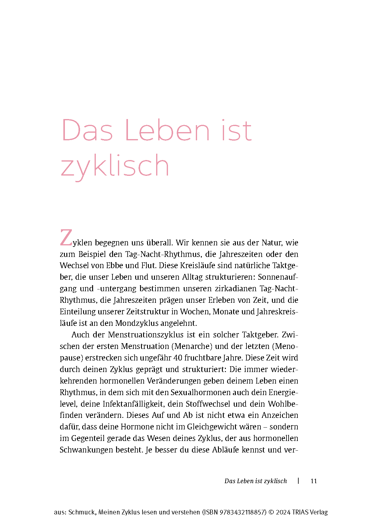 Meinen Zyklus lesen und verstehen Meinen Zyklus lesen und verstehen