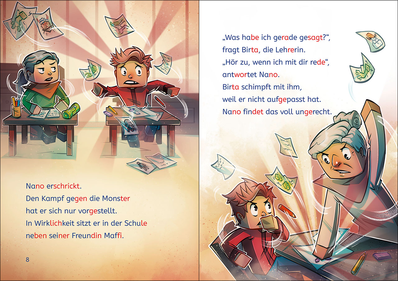Leselöwen 2. Klasse - Nano und der Knallschleicher