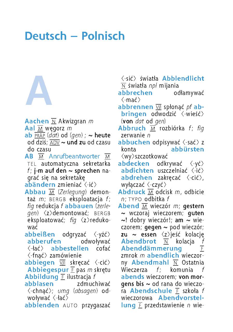 Langenscheidt Universal-Wörterbuch Polnisch