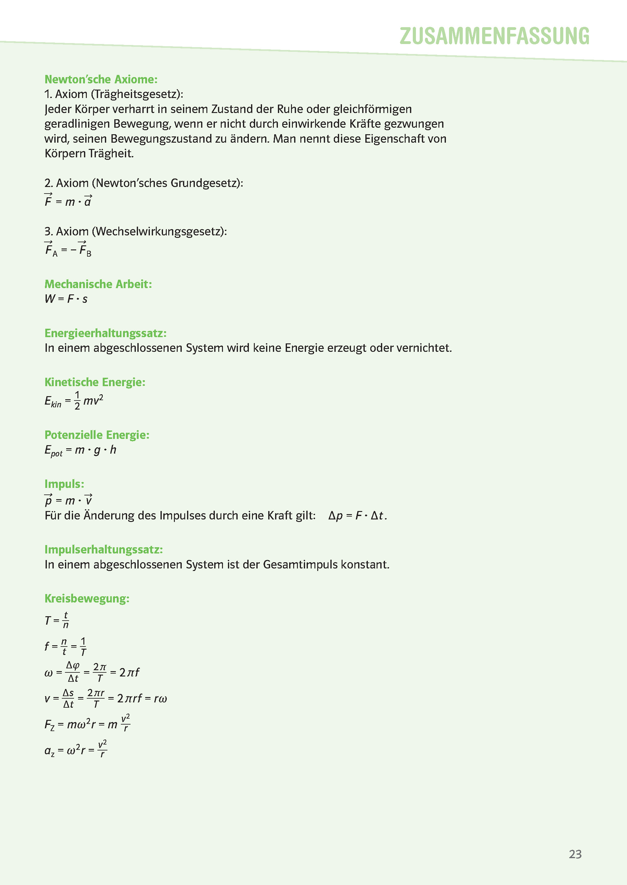 Klett Sicher im Abi Oberstufen-Wissen Physik