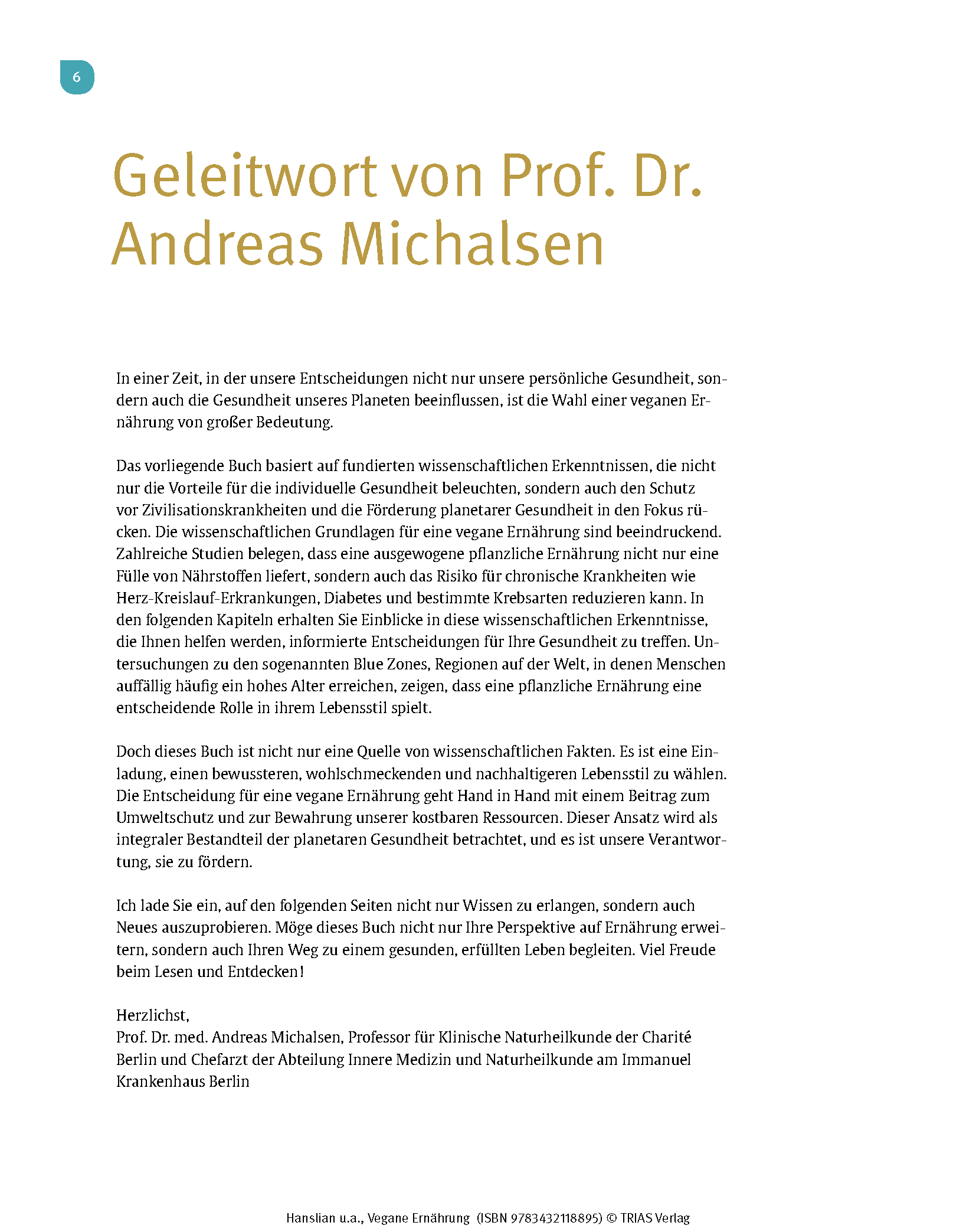 Medical Cooking: Vegane Ernährung