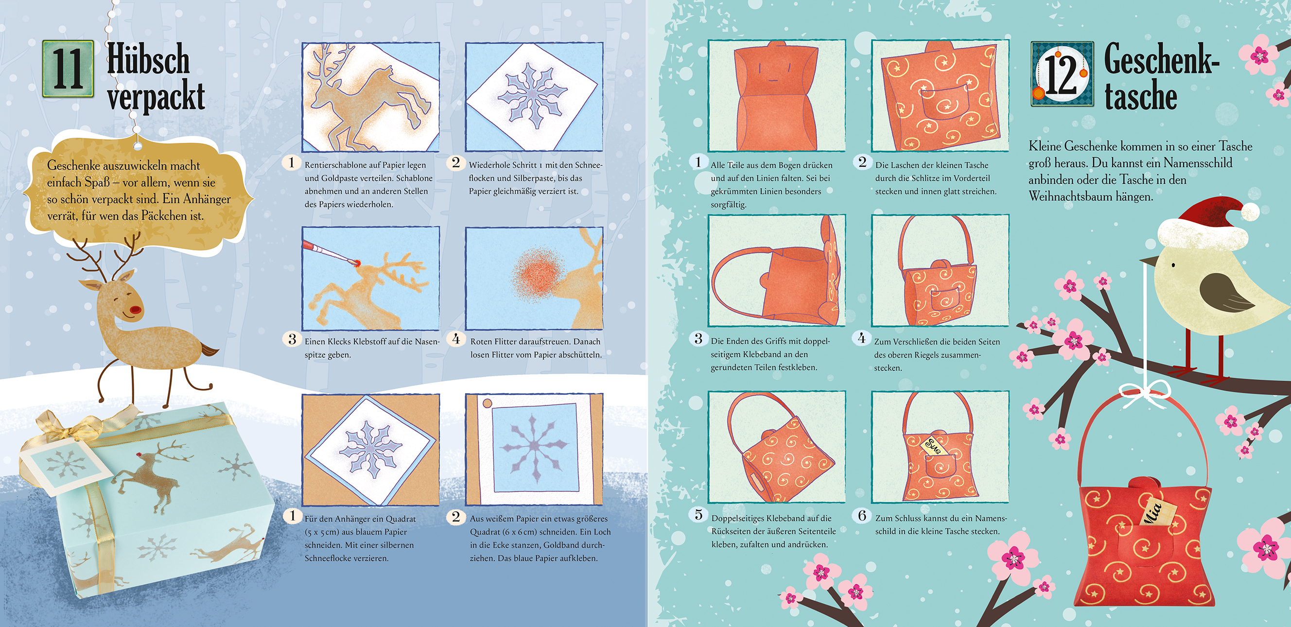 Adventskalender-Bastelbuch