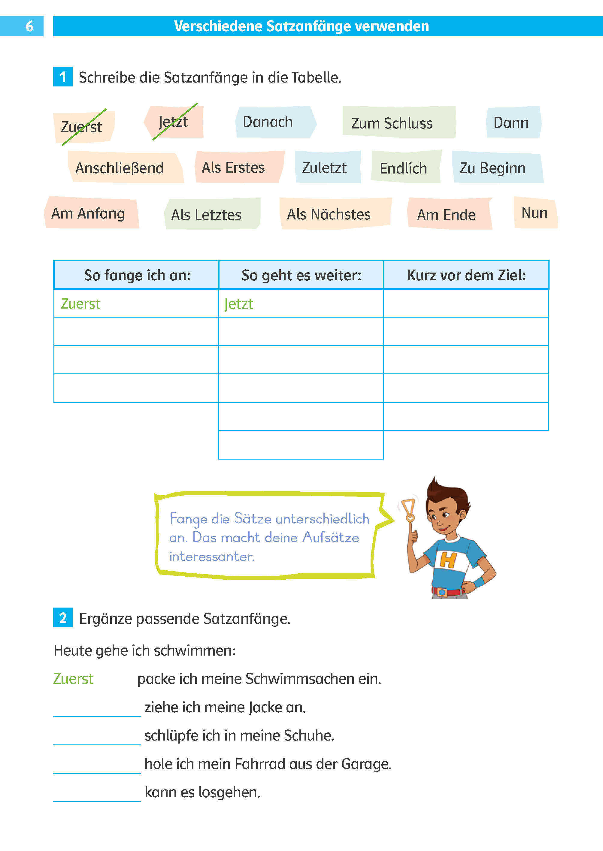 Klett Die Deutsch-Helden: Aufsatz 3. Klasse