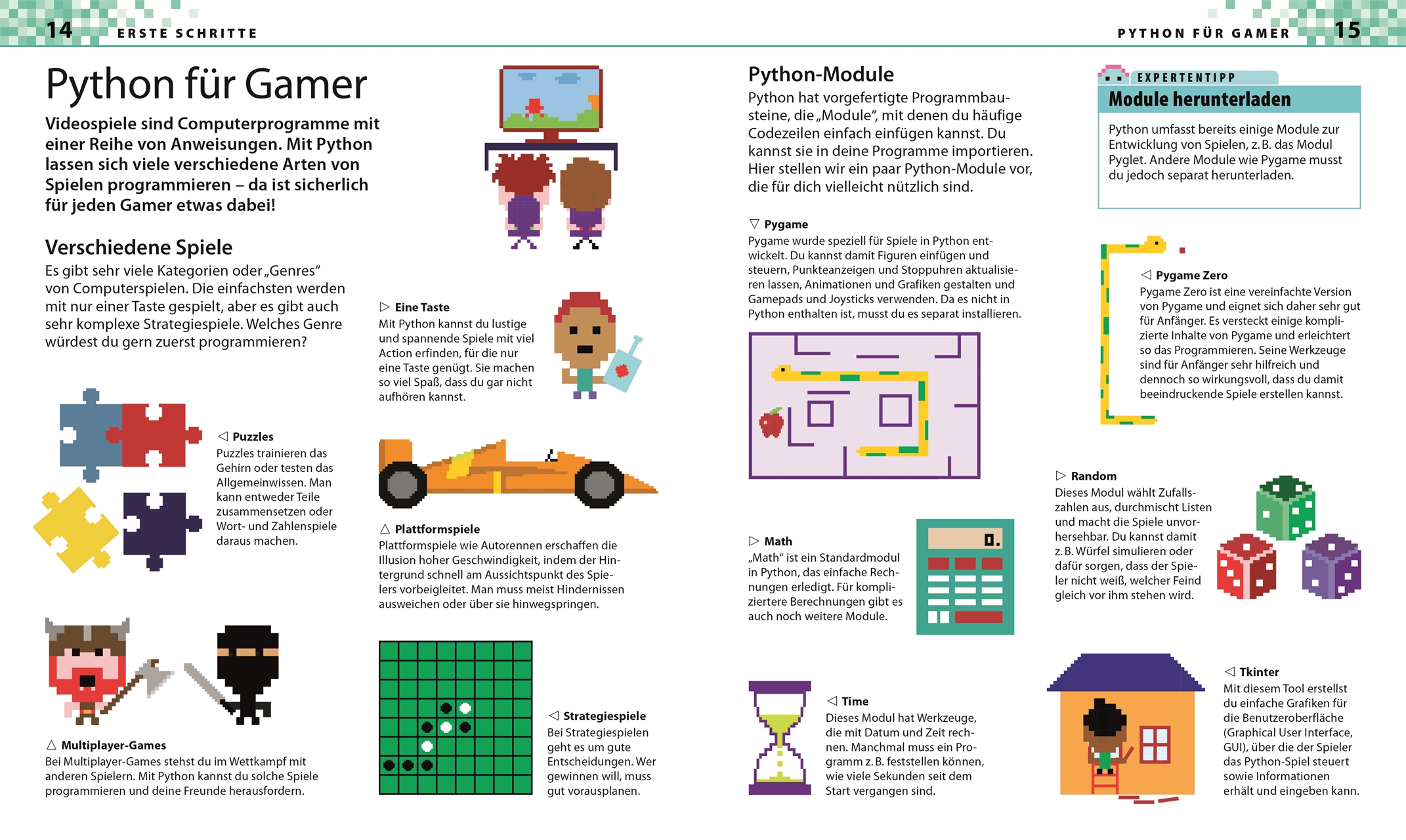 Spiele mit Python® supereasy programmieren