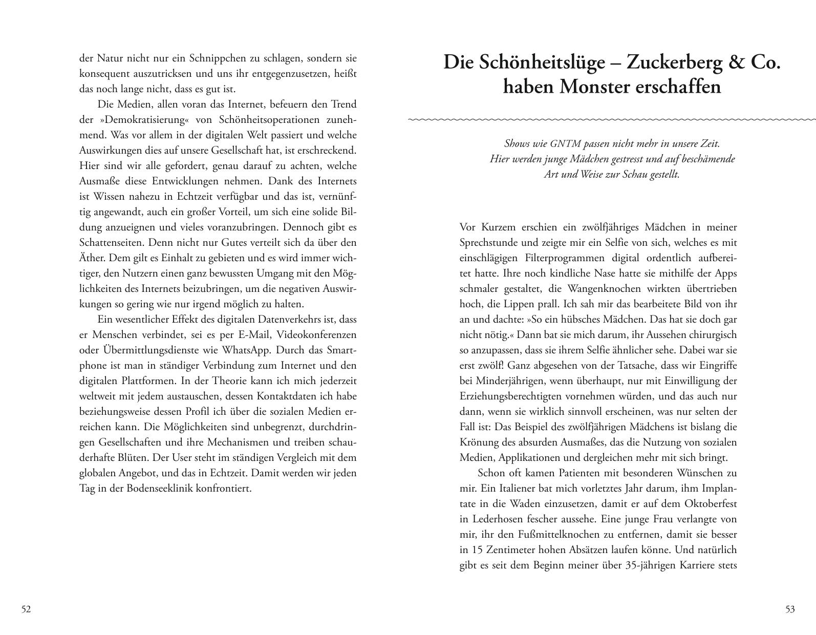 Abgründe der Schönheitschirurgie