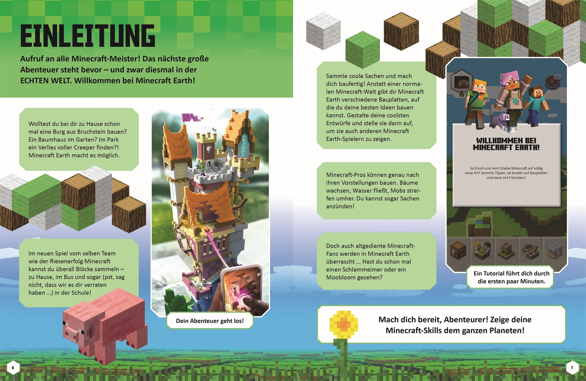 Unabhängig und inoffiziell: Minecraft Earth Das Gamer-Buch